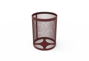 32 Gallon Trash Receptacle - Diamond Pattern