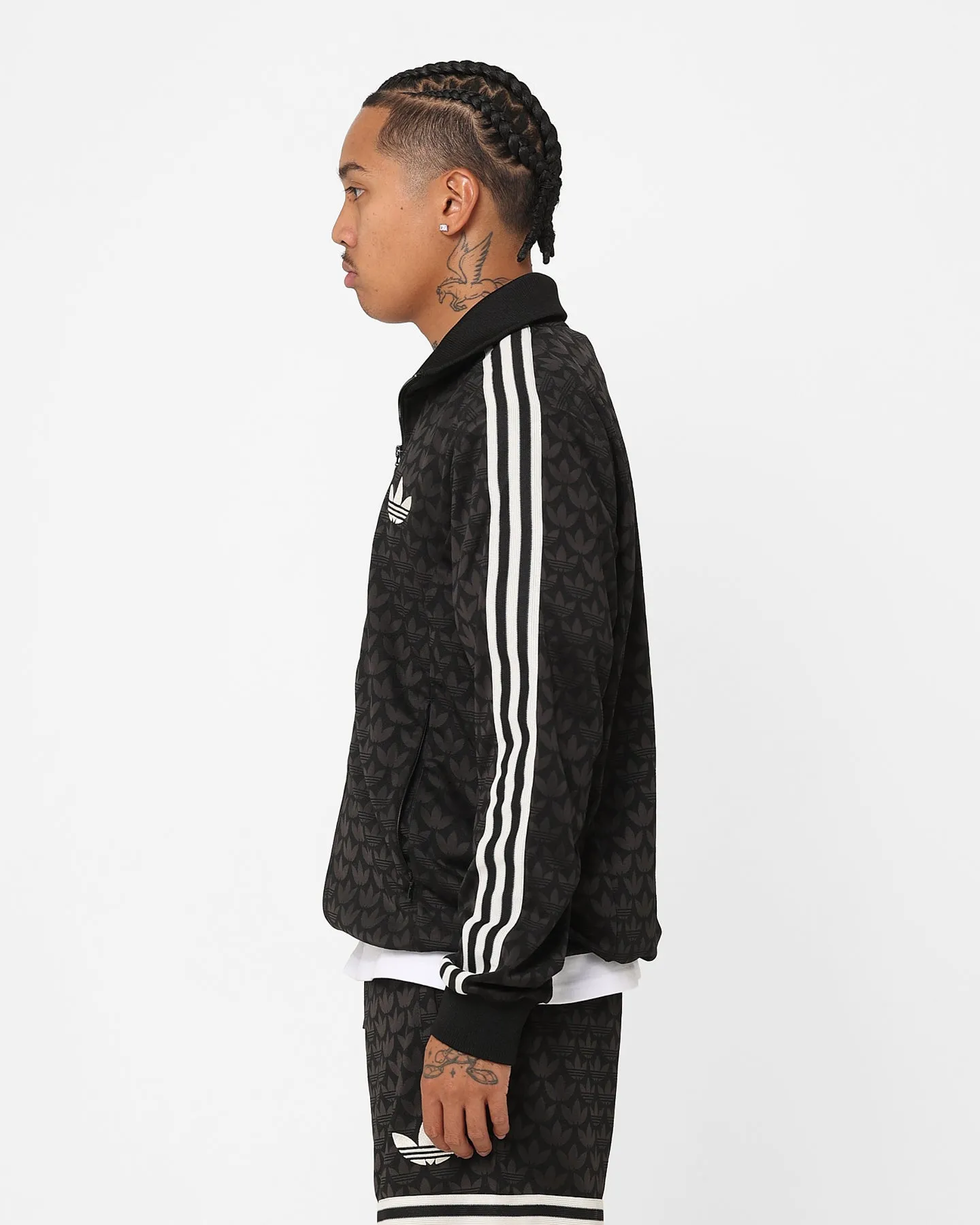 Adidas Adicolour Polyester Track Top Jacket Black