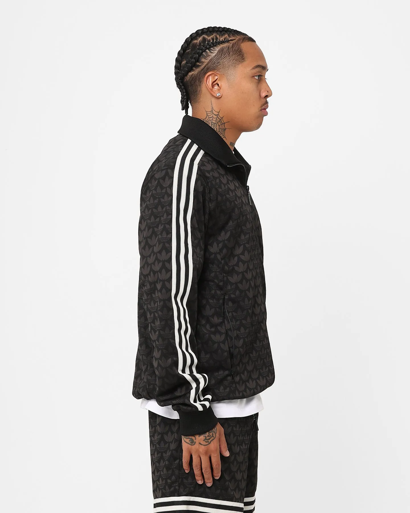 Adidas Adicolour Polyester Track Top Jacket Black