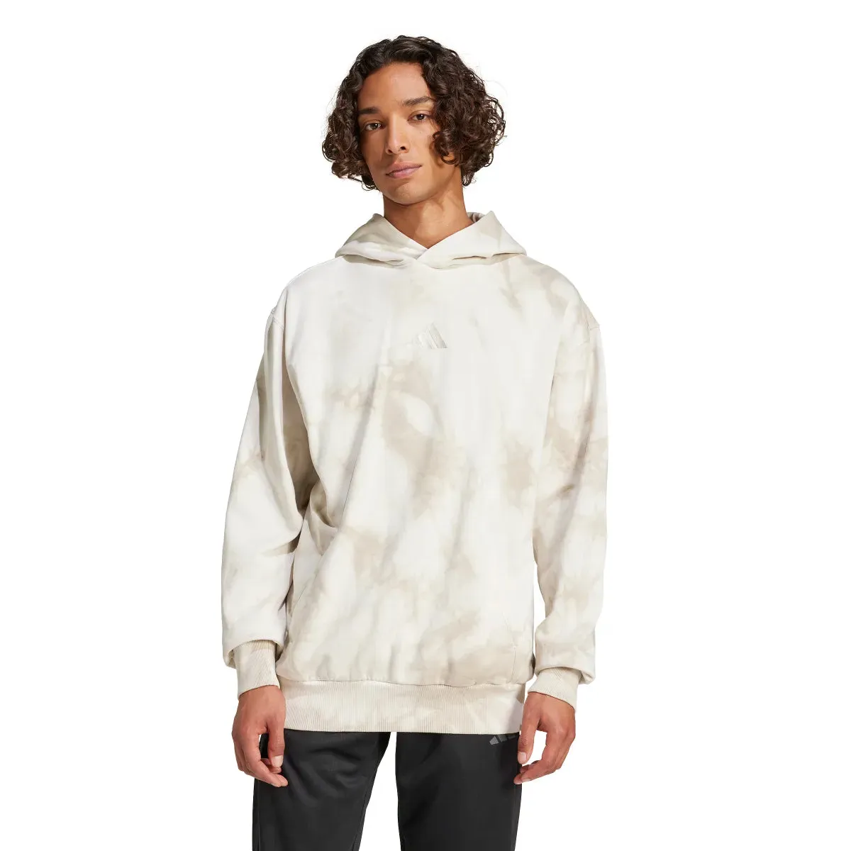 adidas Men's All SZN Fleece Washed Hoodie