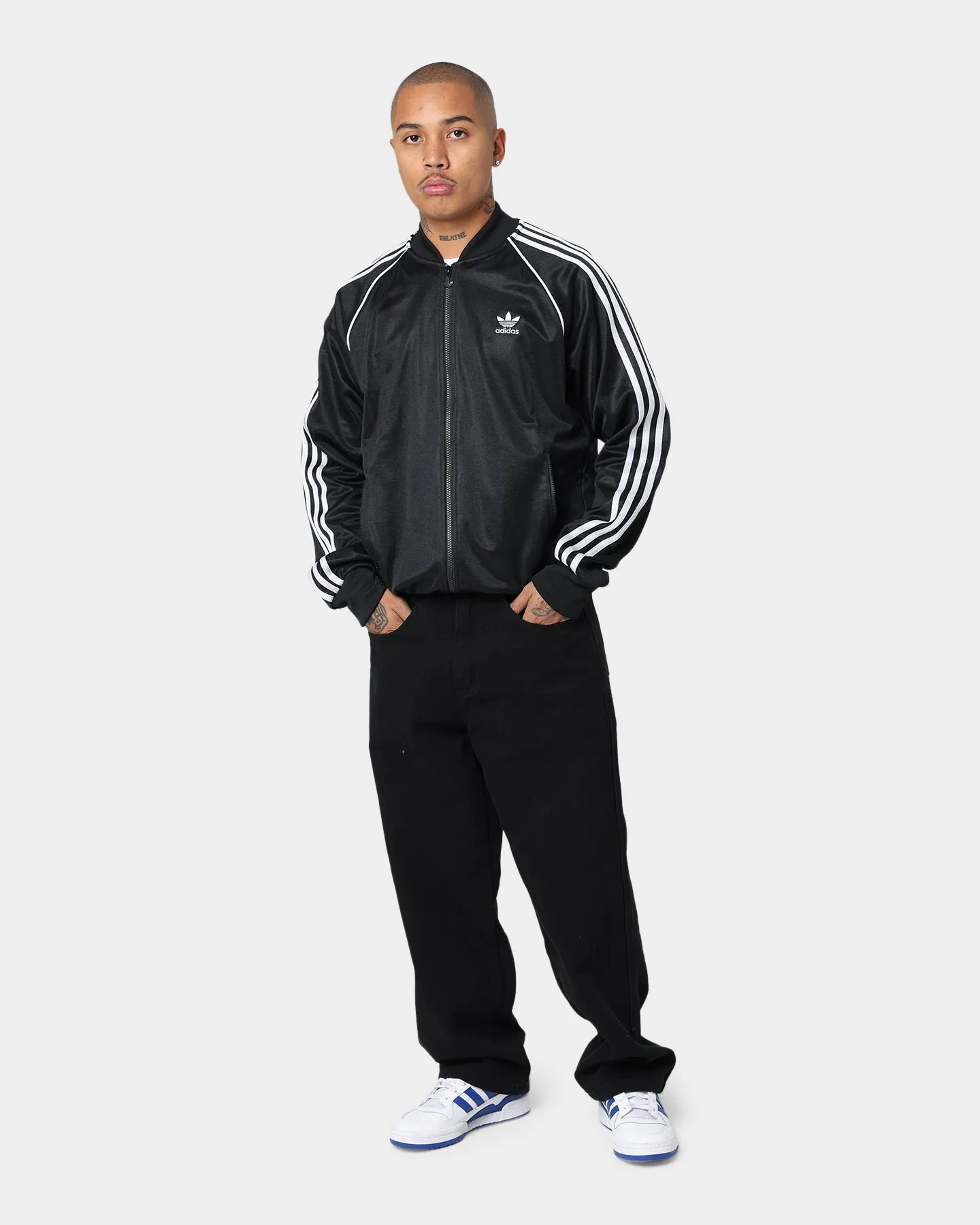 Adidas SST High Shine Track Jacket Black