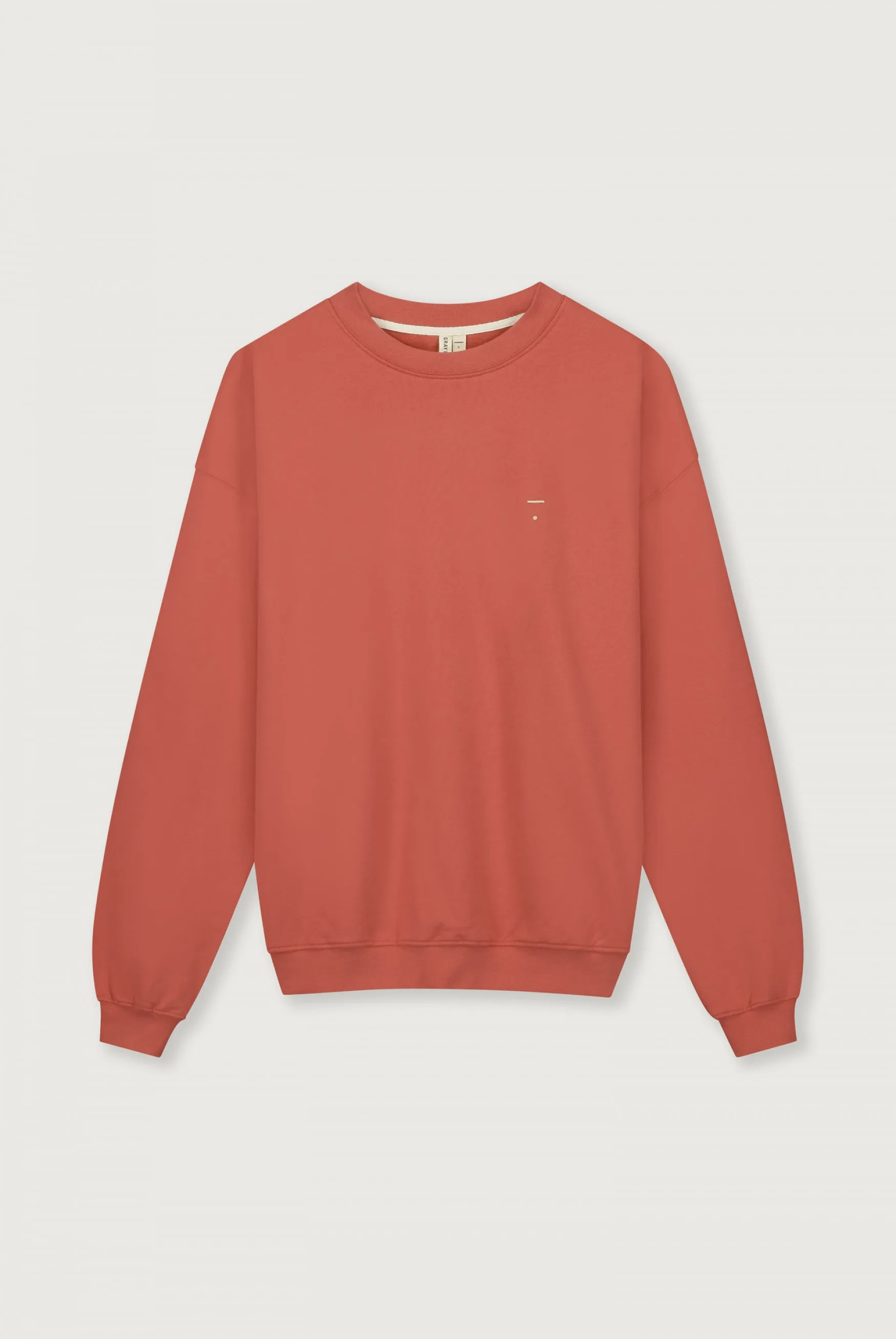 Adult Dropped Shoulder Sweater | Poppy Red