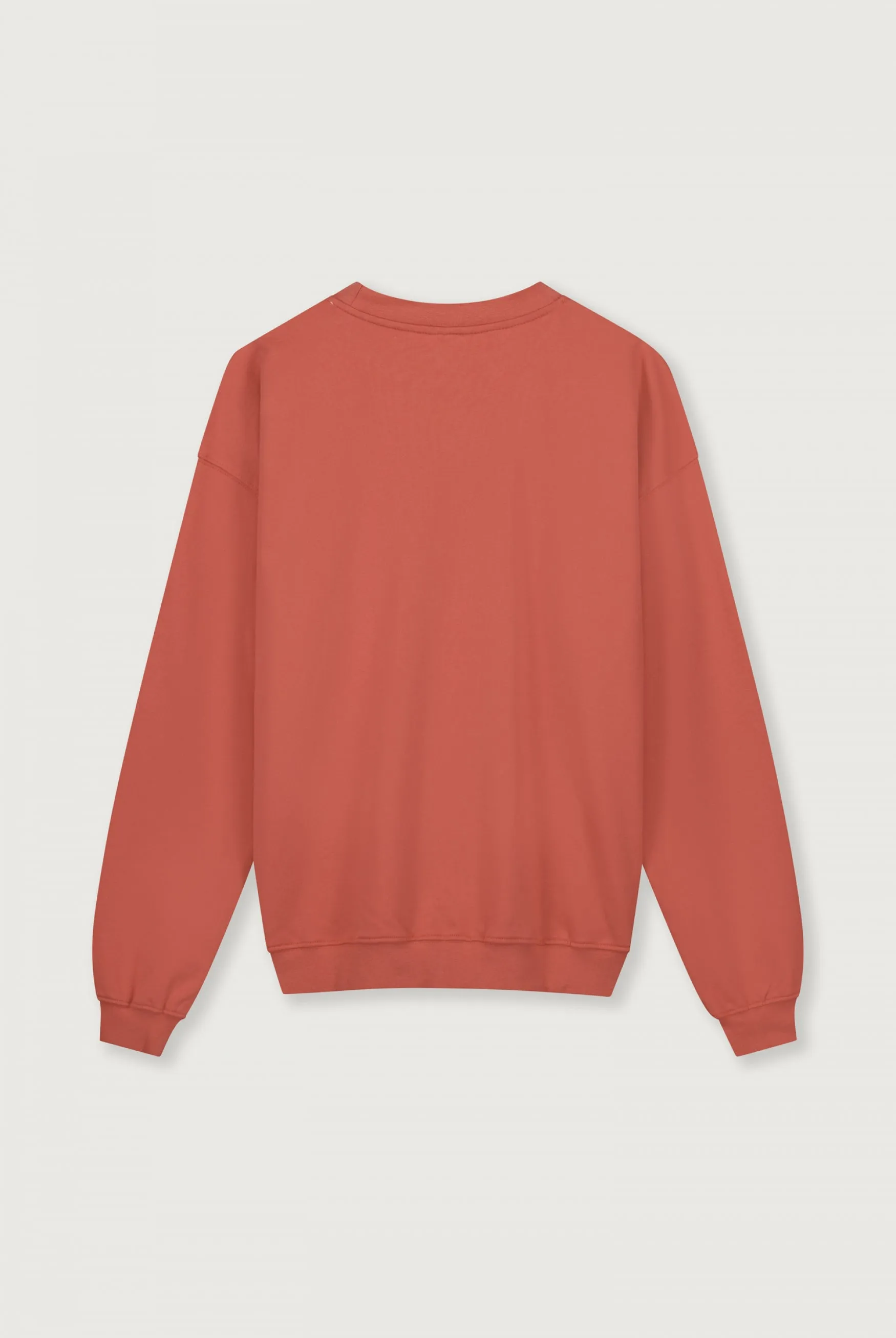 Adult Dropped Shoulder Sweater | Poppy Red