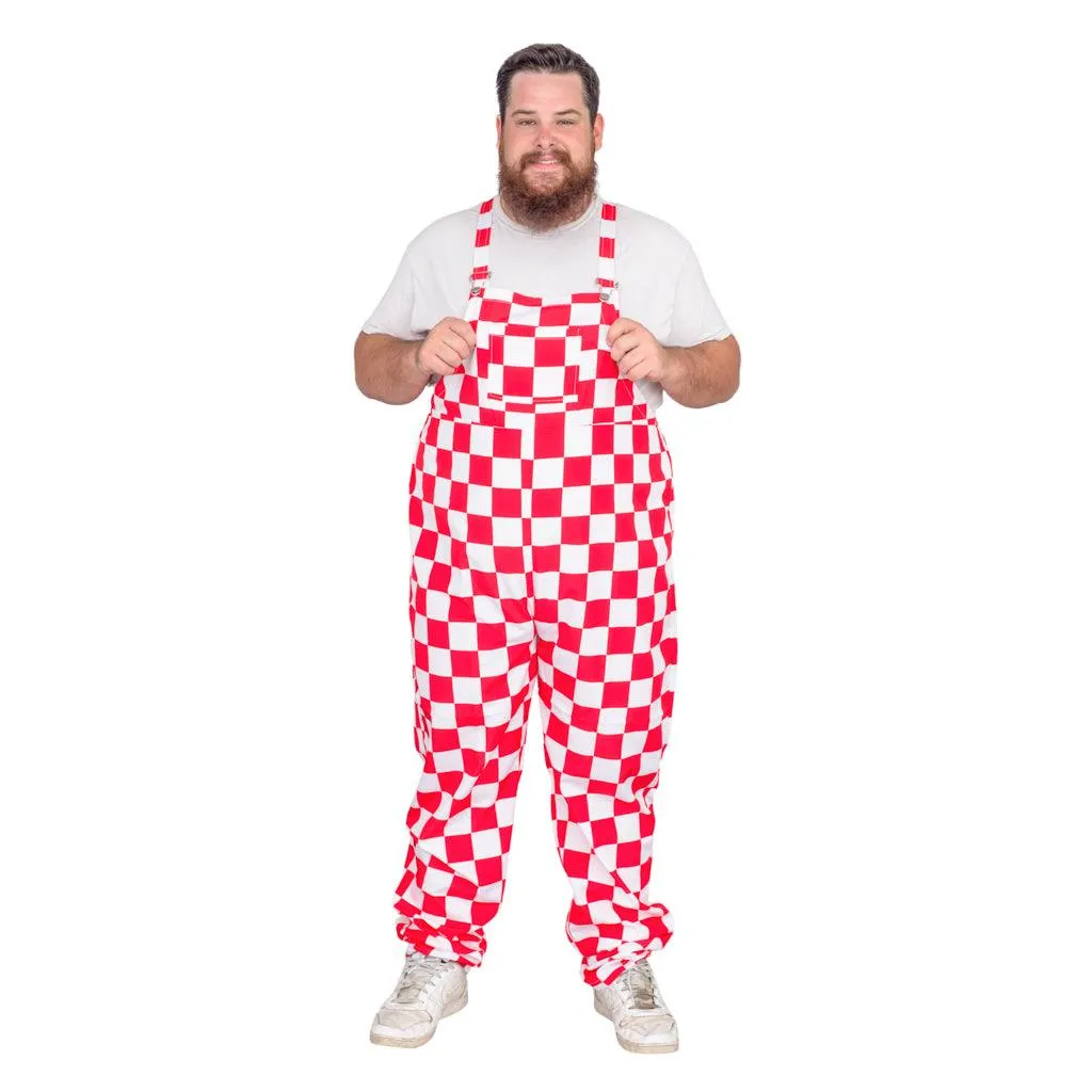 Adult Halloween Costume Big Boy Overall Pants