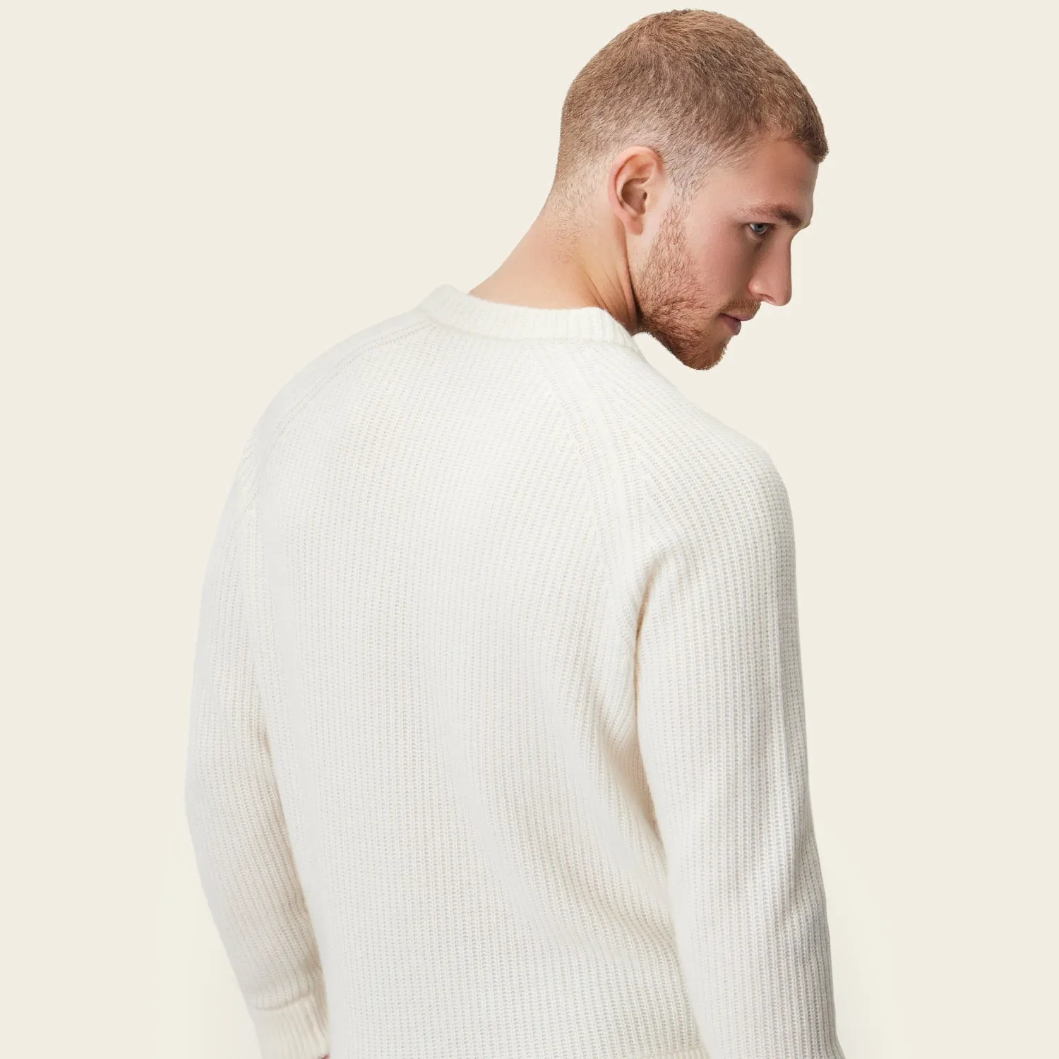 Aidan Chunky Cashmere Crewneck