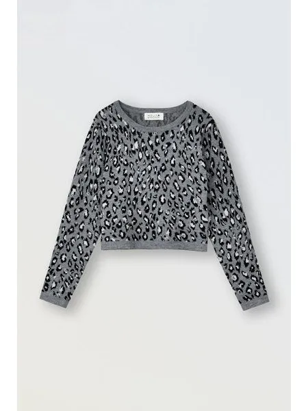 Animal Print Sweater