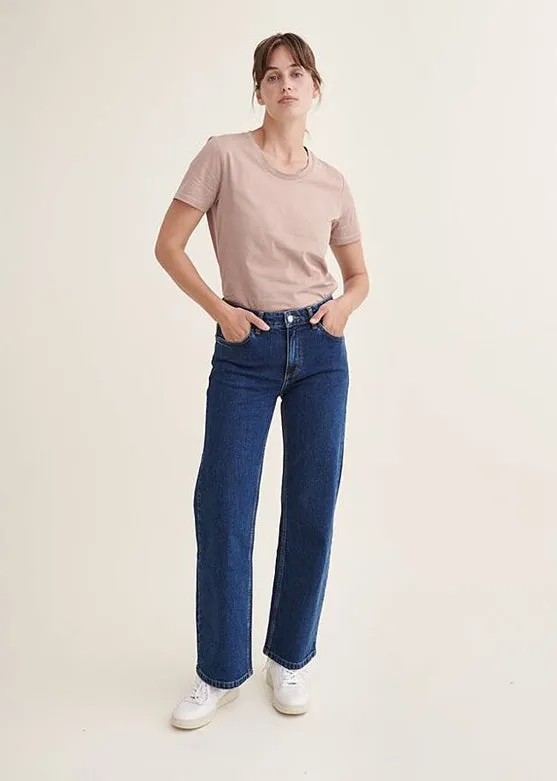 Basic Apparel Elisa Jeans Mid Blue