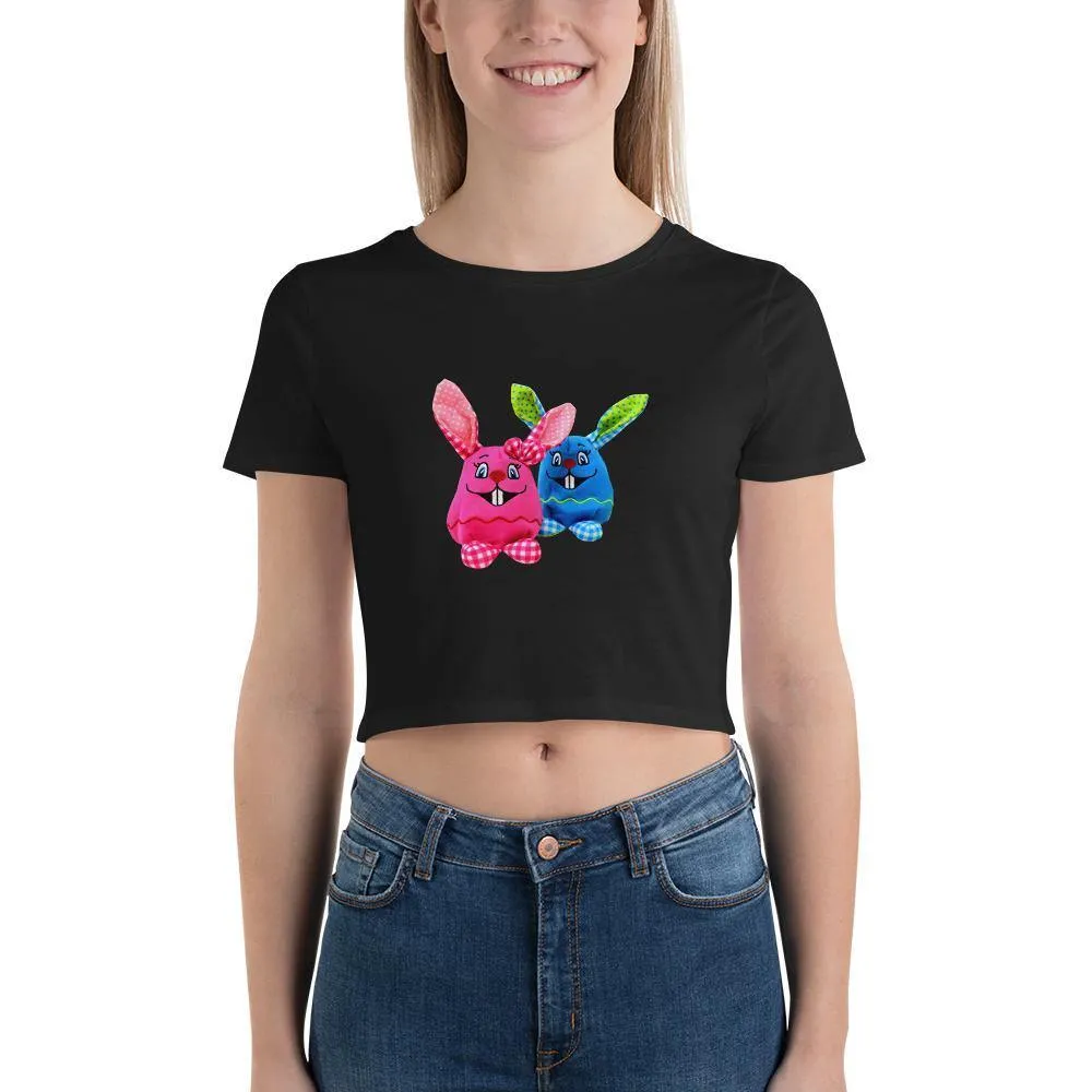 Beautiful Bunny Women Crop Top