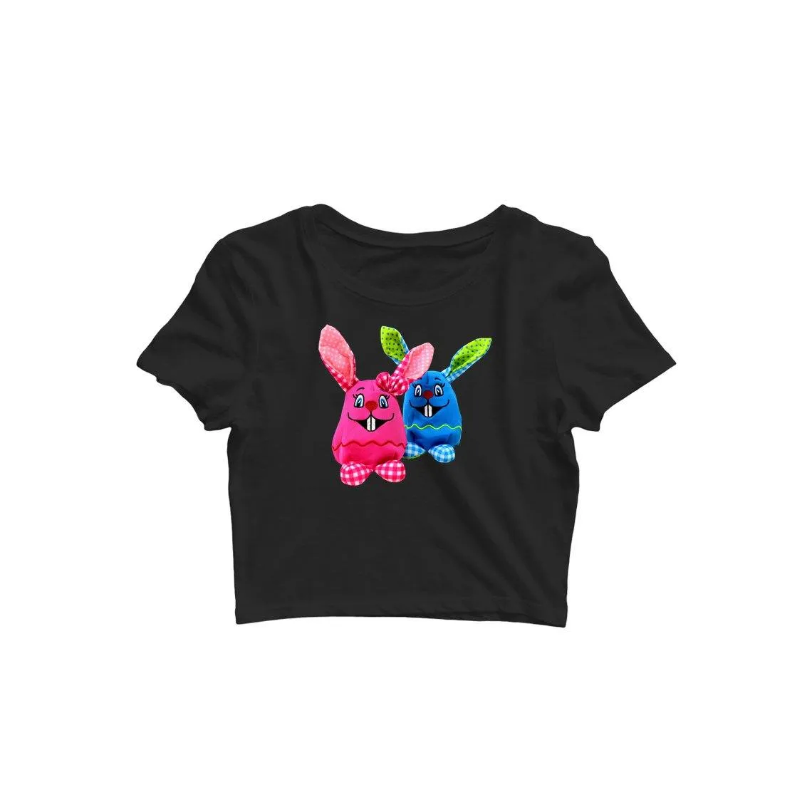 Beautiful Bunny Women Crop Top