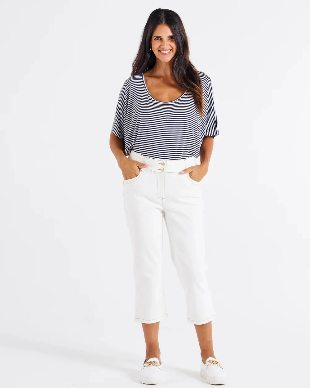 Betty Bascis Alessi Crop Jean