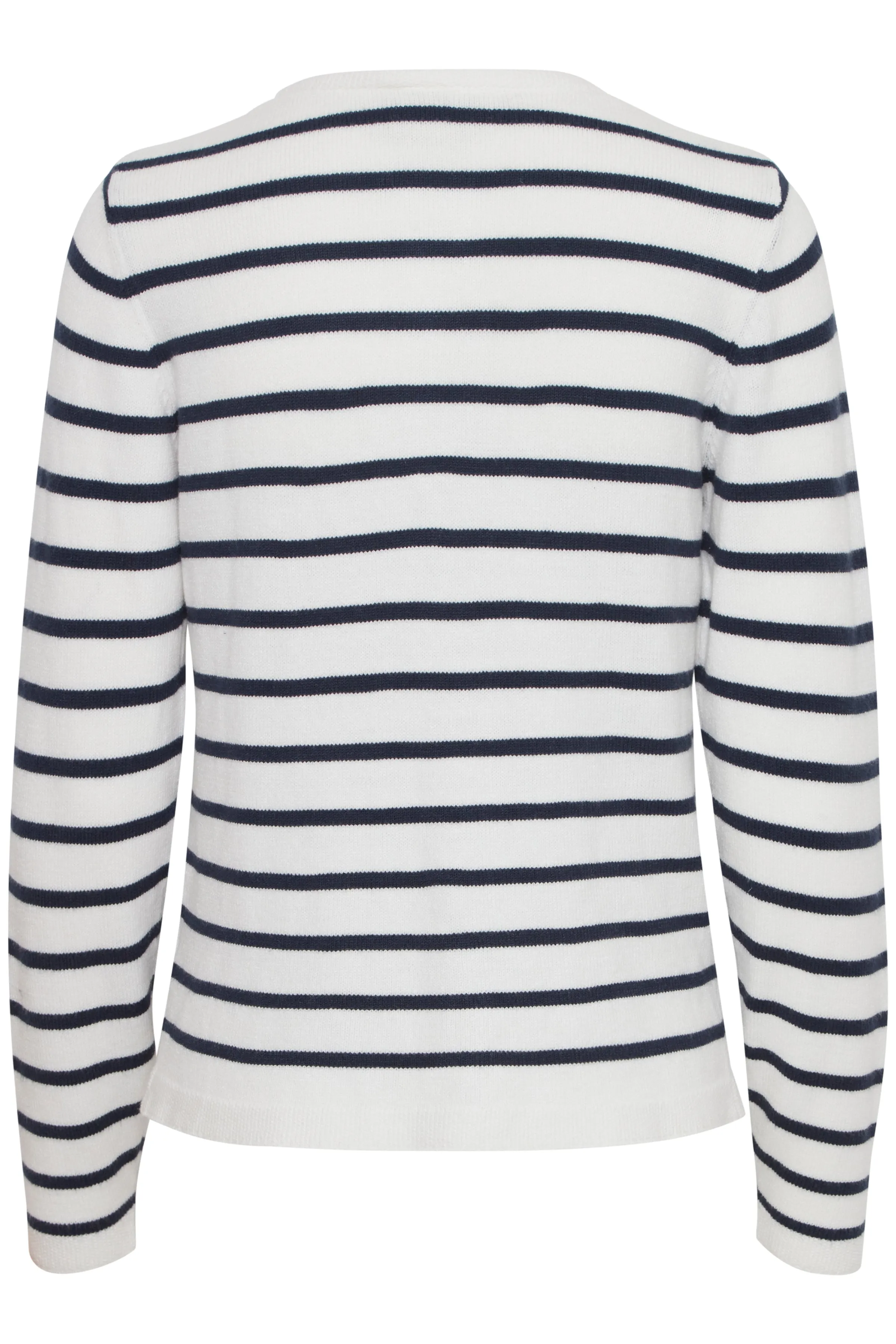 BEXLEY CARDIGAN (WHITE/ NAVY)