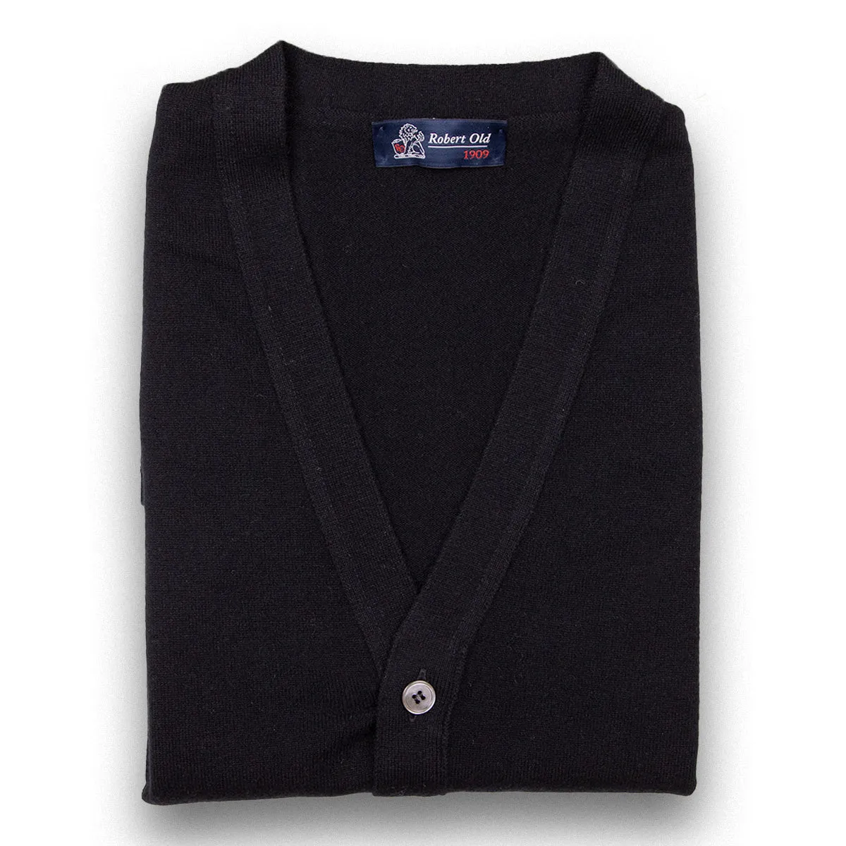 Black Beaulieu Cashmere Sleeveless Cardigan