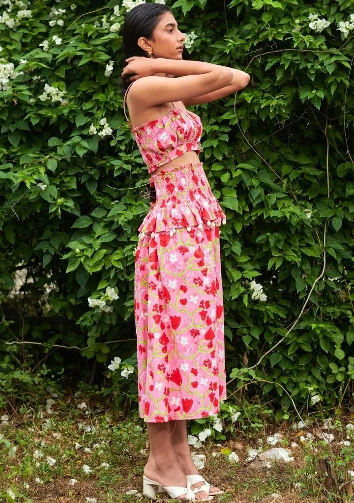 Blush Crop Top