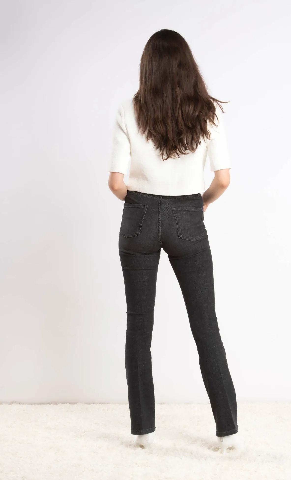 Brooke 34 Jeans Black Denim