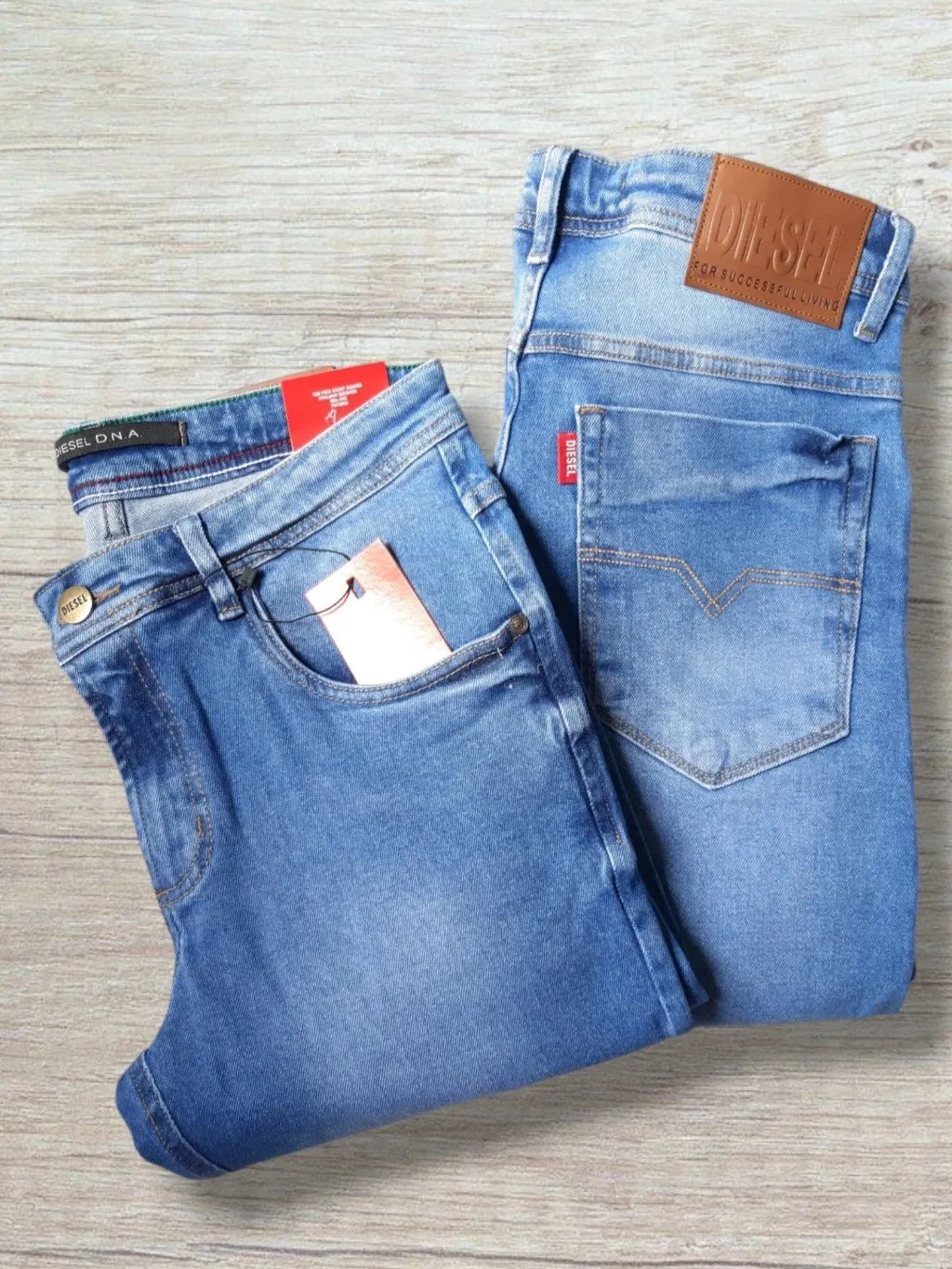 CALÇA JEANS MASCULINA COM ELASTANO TRADICIONAL.