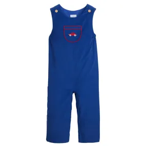 Campbell Overall with Car Applique - FINAL SALE