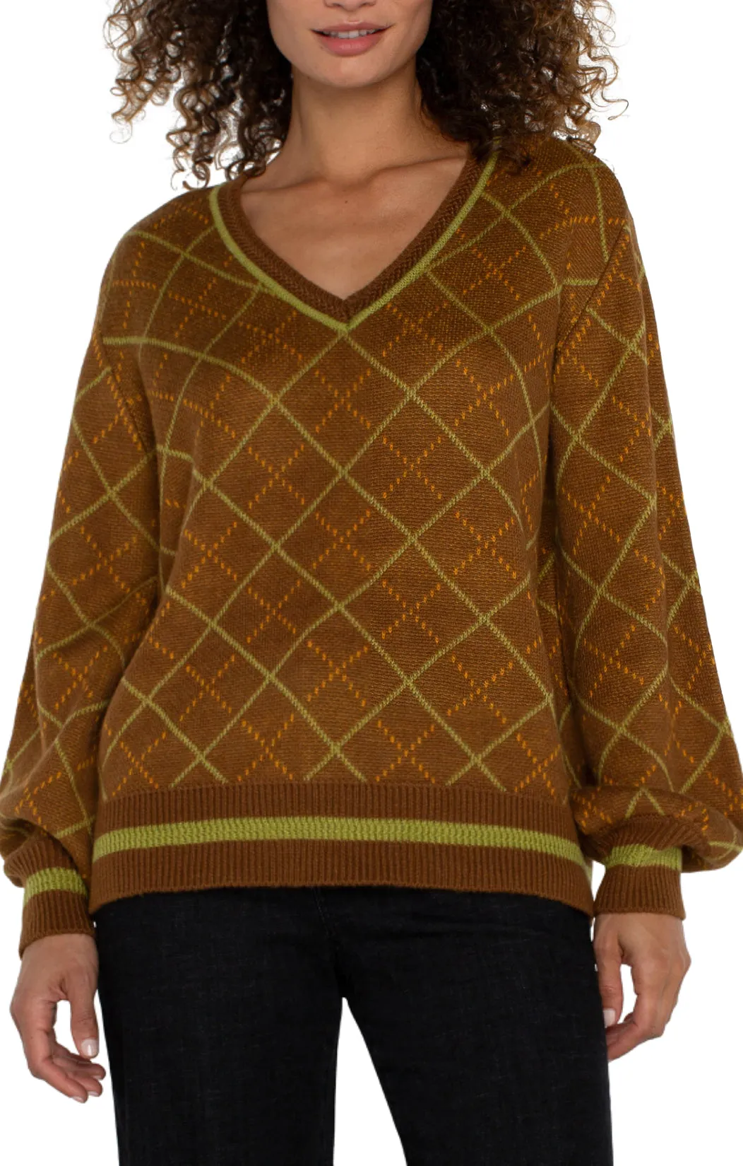 Caramel Multi Sweater