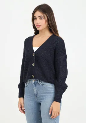 Cardigan blu da donna