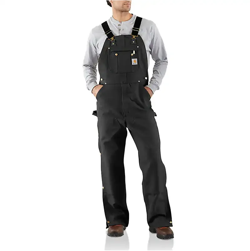 Carhartt - Men's Loose Fit Firm Duck Uninsulated Bib Overall - R37