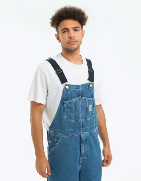 Carhartt WIP Bib Overall - Blue (Stonewashed)