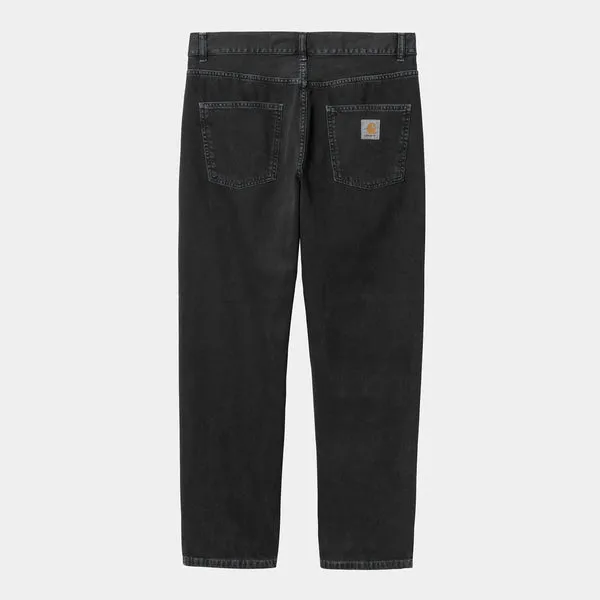 Carhartt WIP Newel Pant - Black Stone Dyed