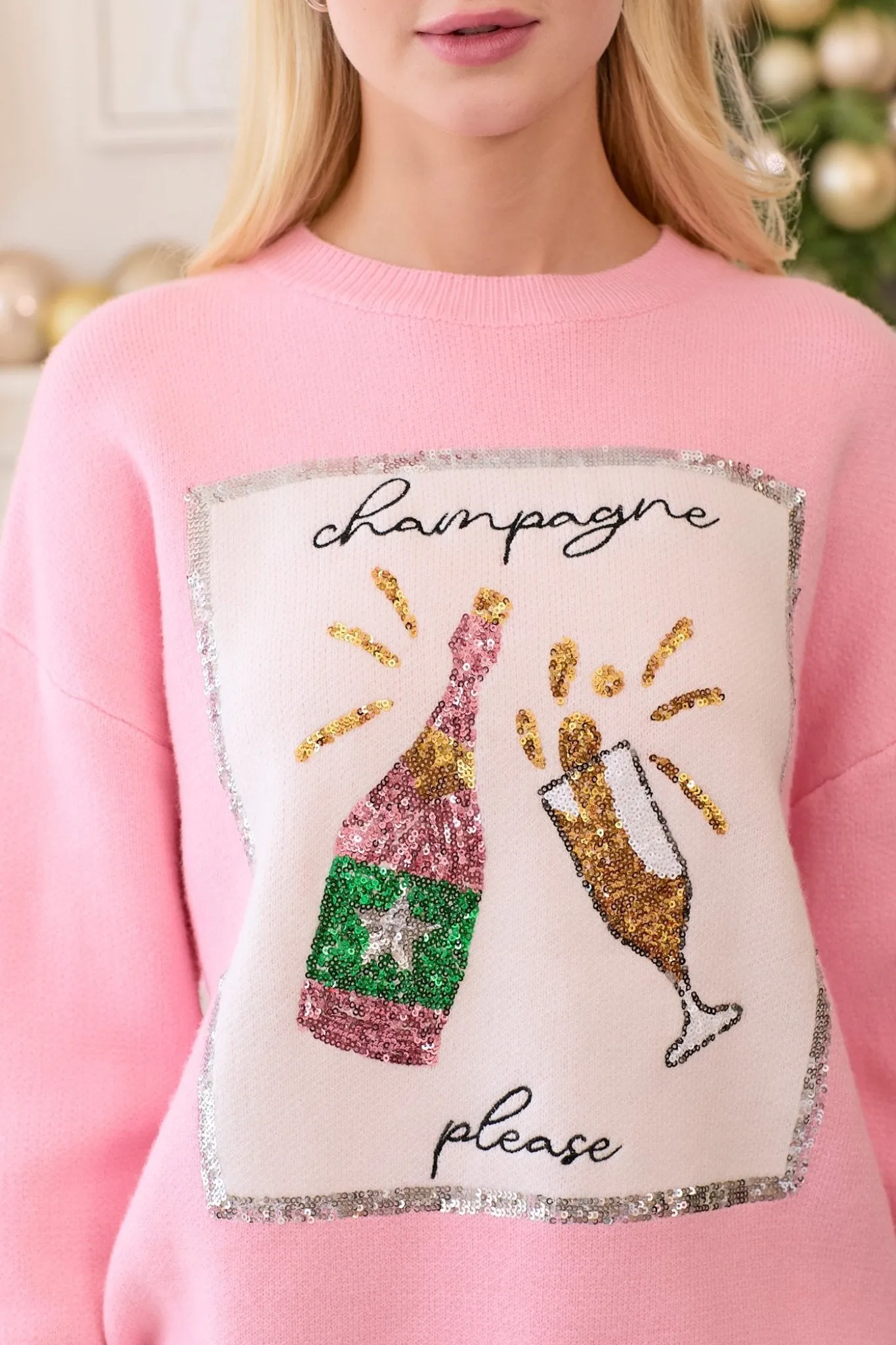 Champagne Pop Sweater