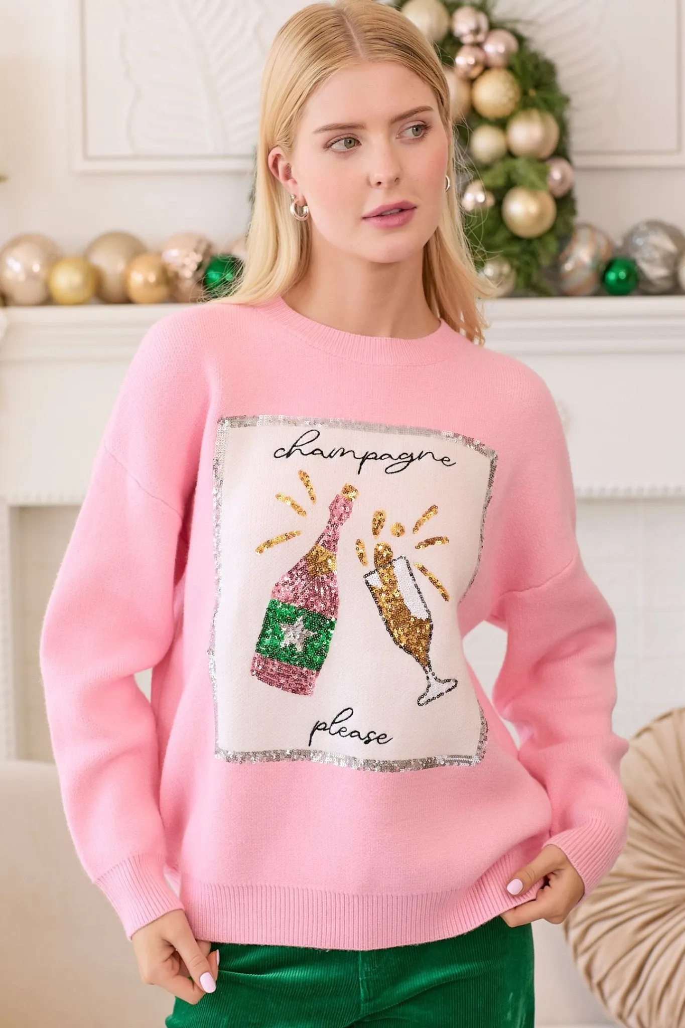 Champagne Pop Sweater