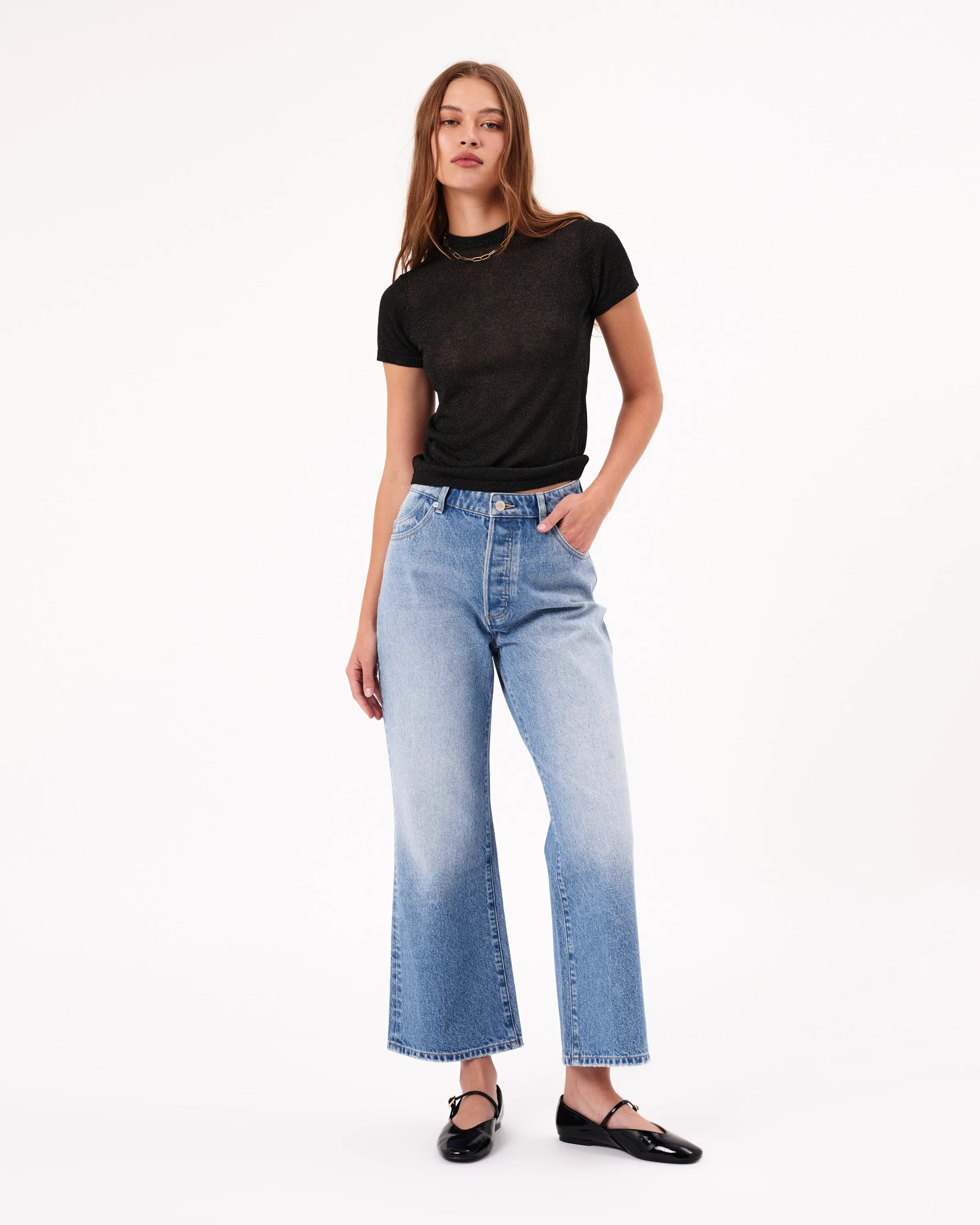 Classic Flare Crop Sienna