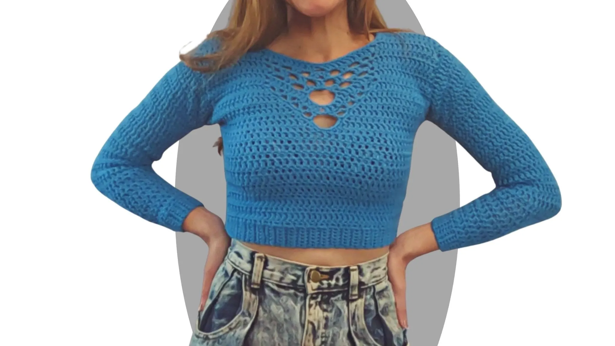 Crochet Sweater Pattern - Magnetic