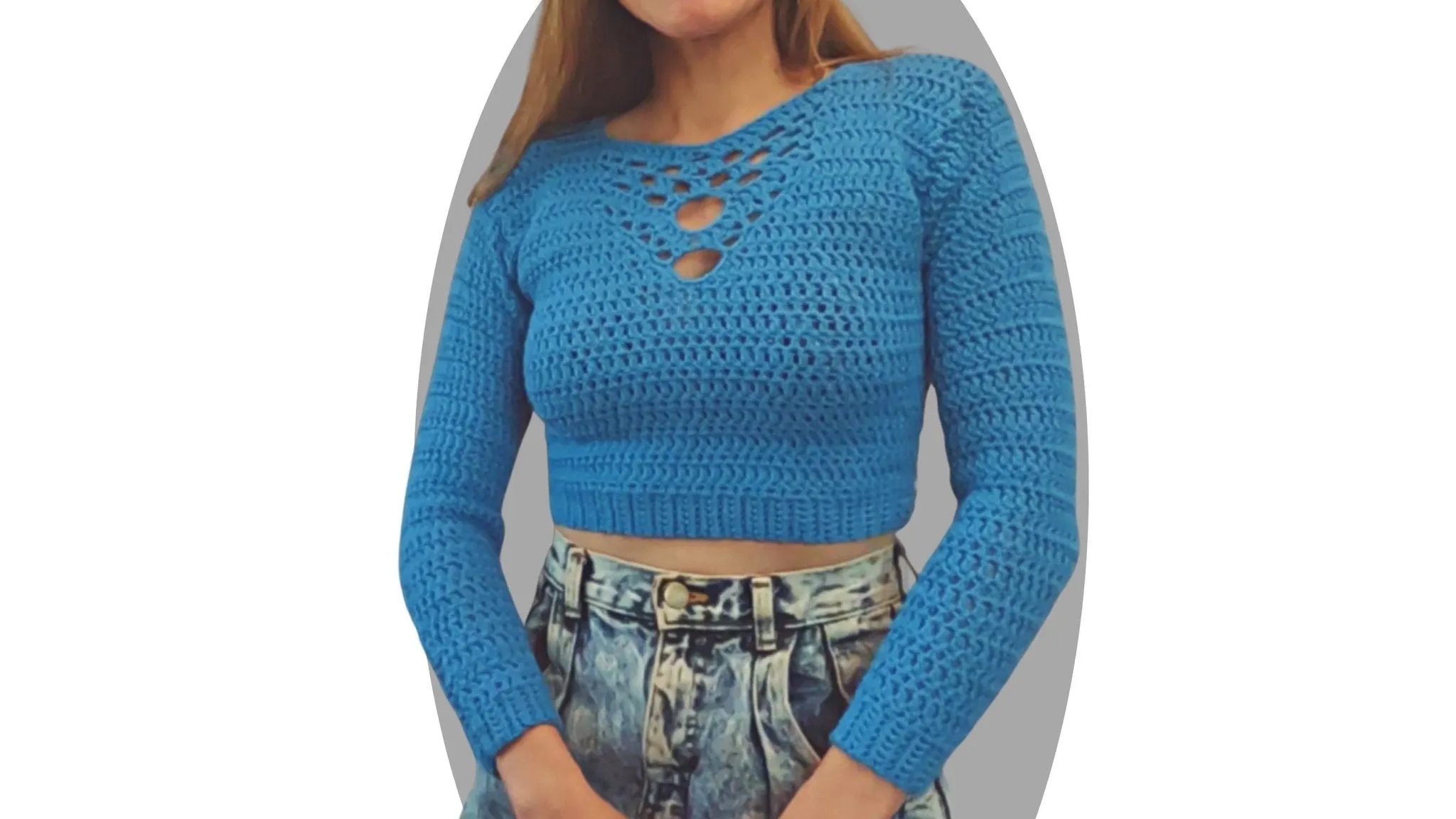 Crochet Sweater Pattern - Magnetic