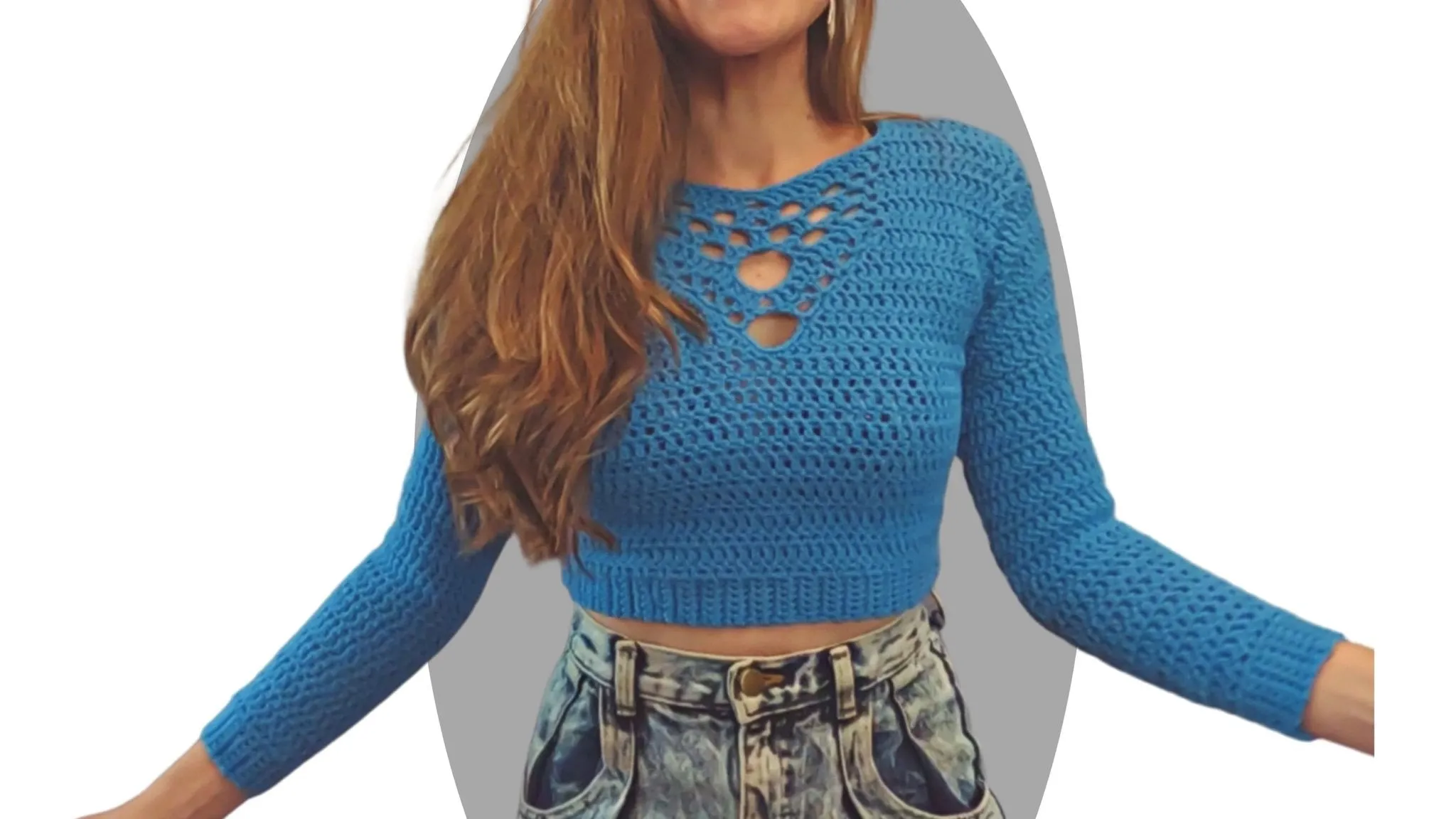 Crochet Sweater Pattern - Magnetic