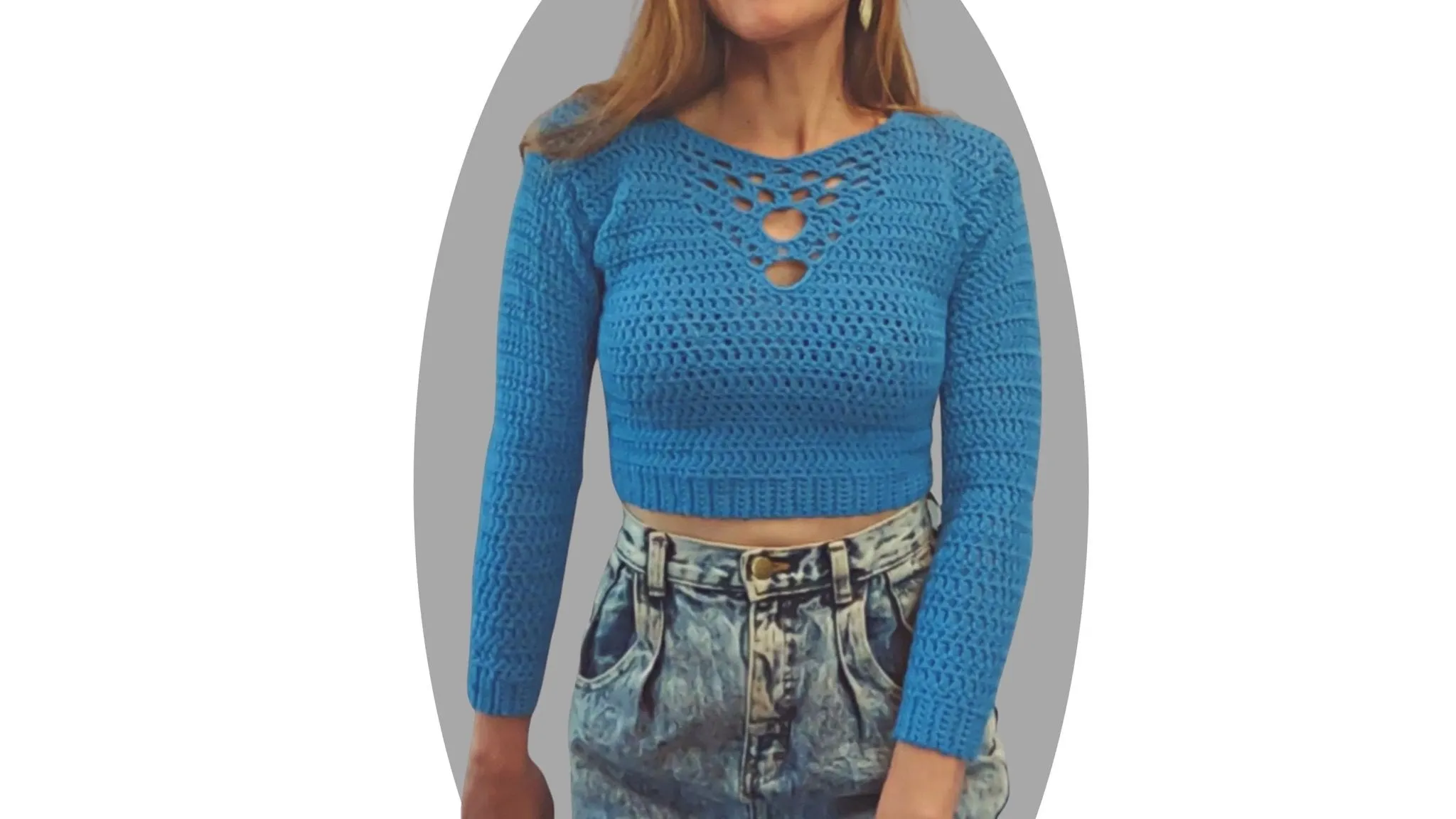 Crochet Sweater Pattern - Magnetic