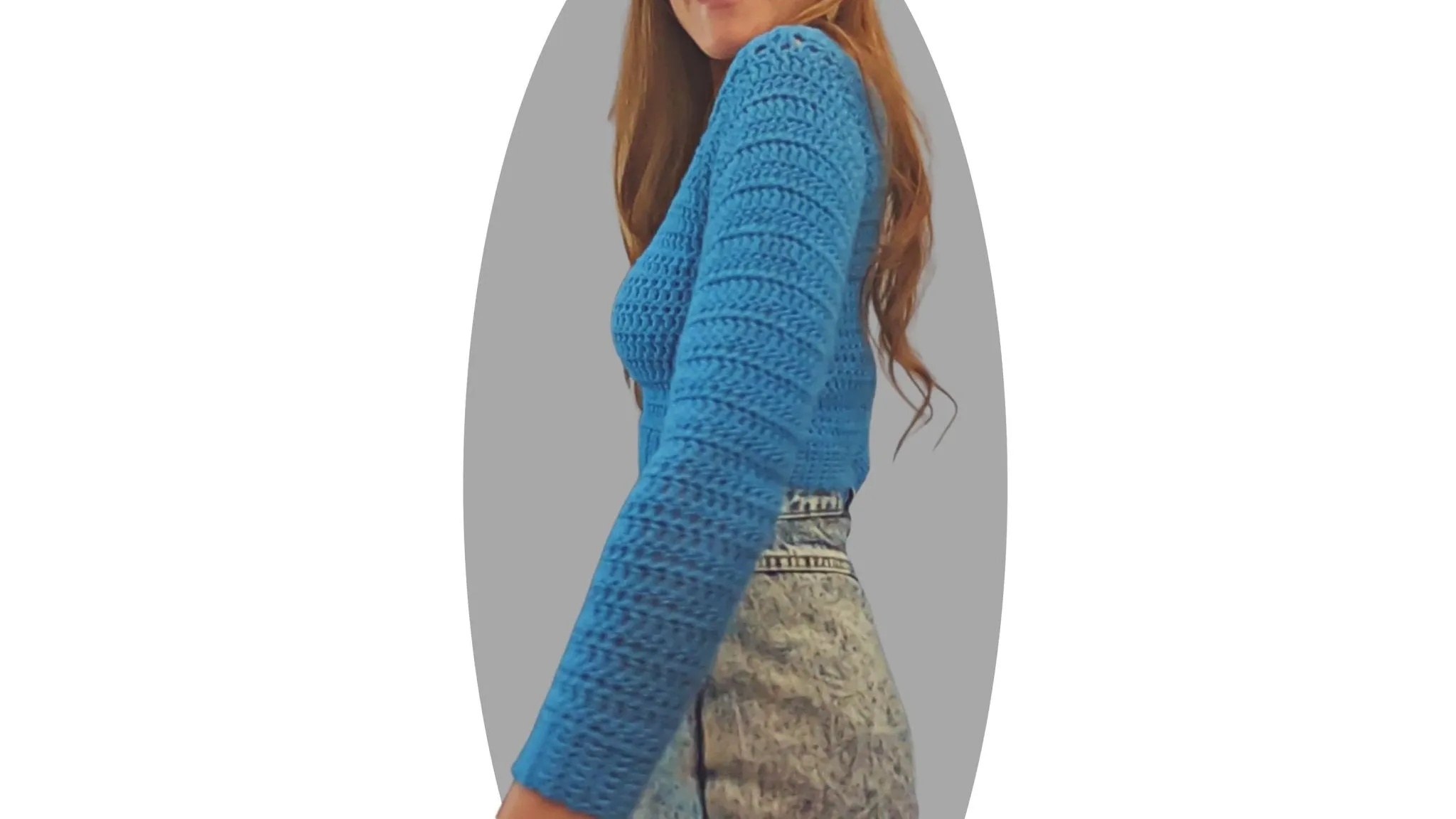 Crochet Sweater Pattern - Magnetic