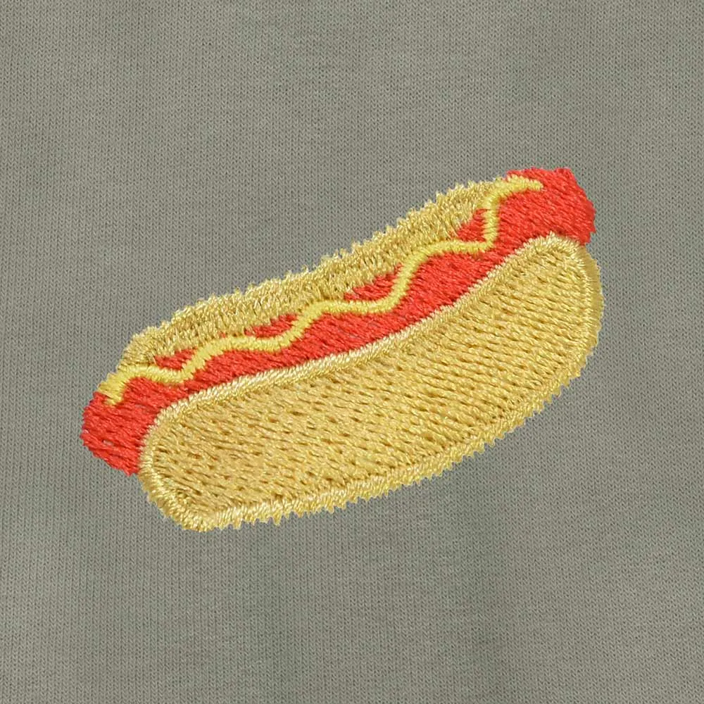 Dalix Hot Dog Zip Hoodie