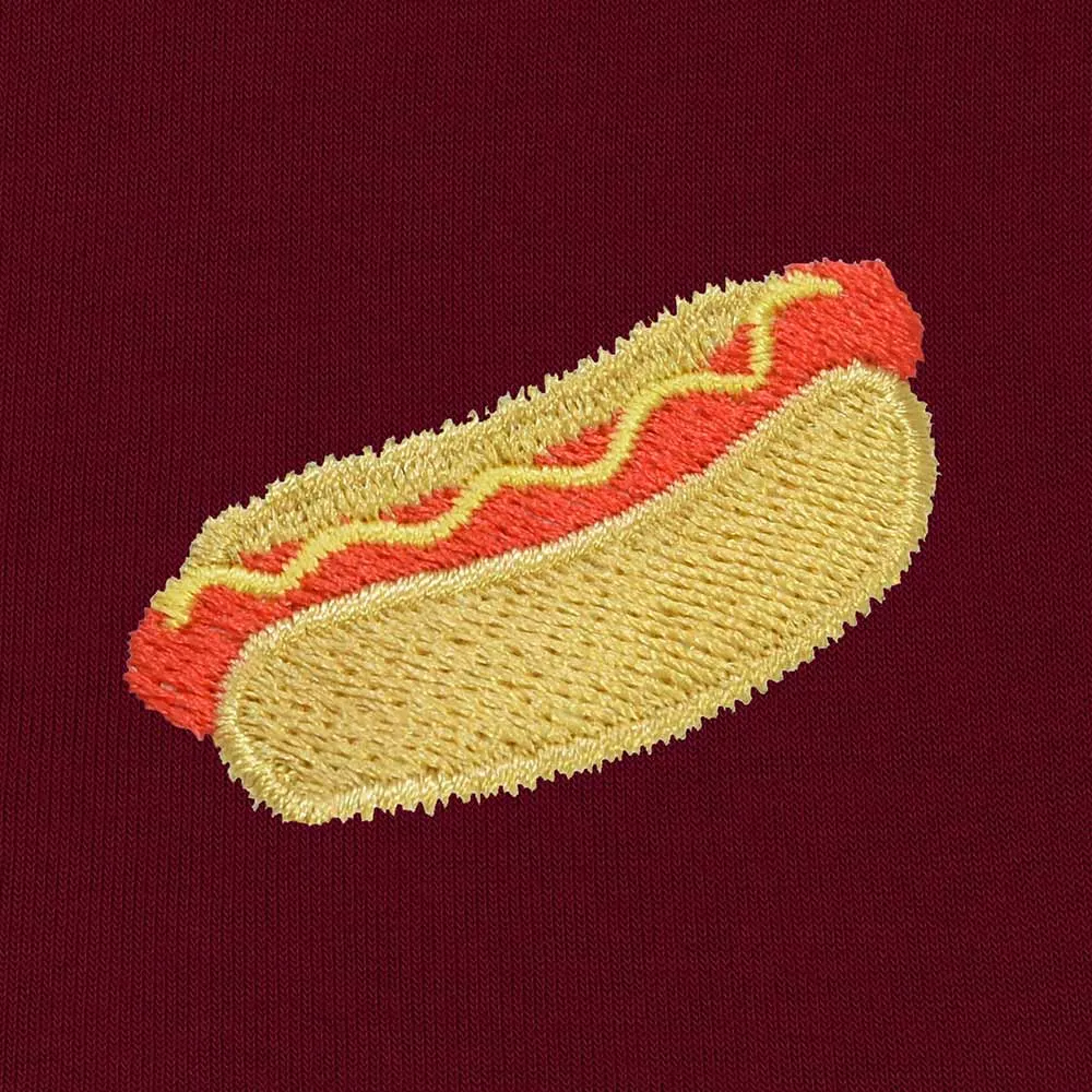 Dalix Hot Dog Zip Hoodie