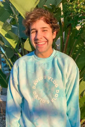 David Dobrik Blue Cloud Crewneck