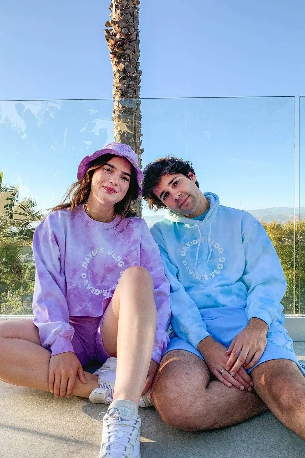 David Dobrik Blue Cloud Hoodie