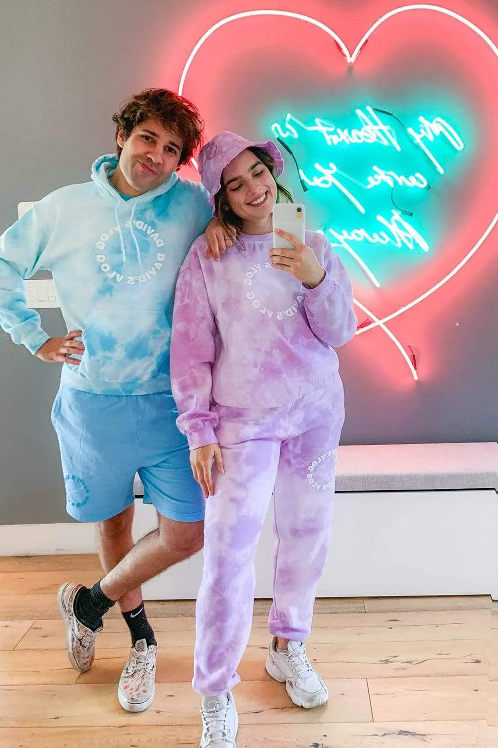 David Dobrik Blue Cloud Hoodie