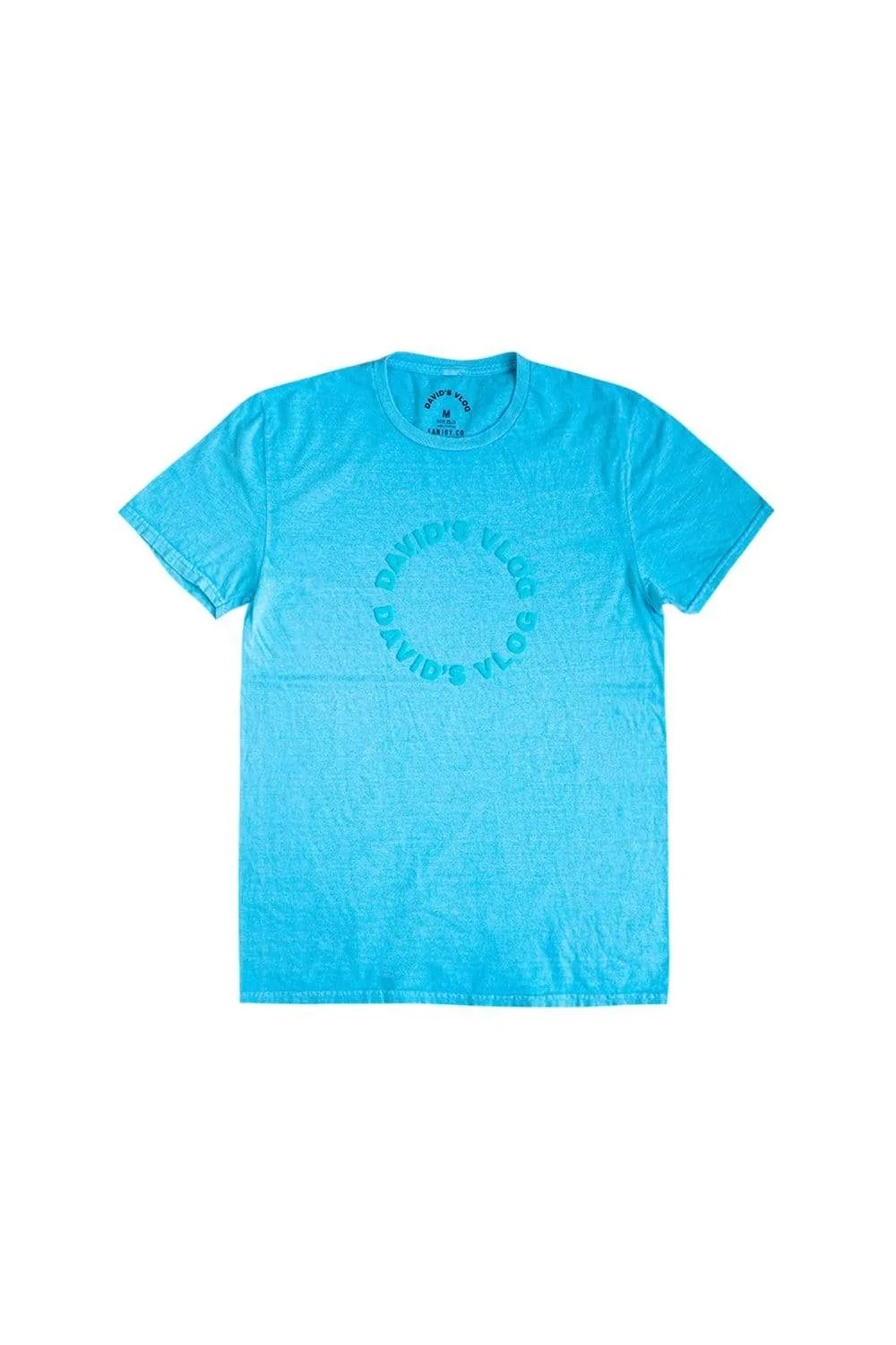 David Dobrik Pigment Blue Shirt