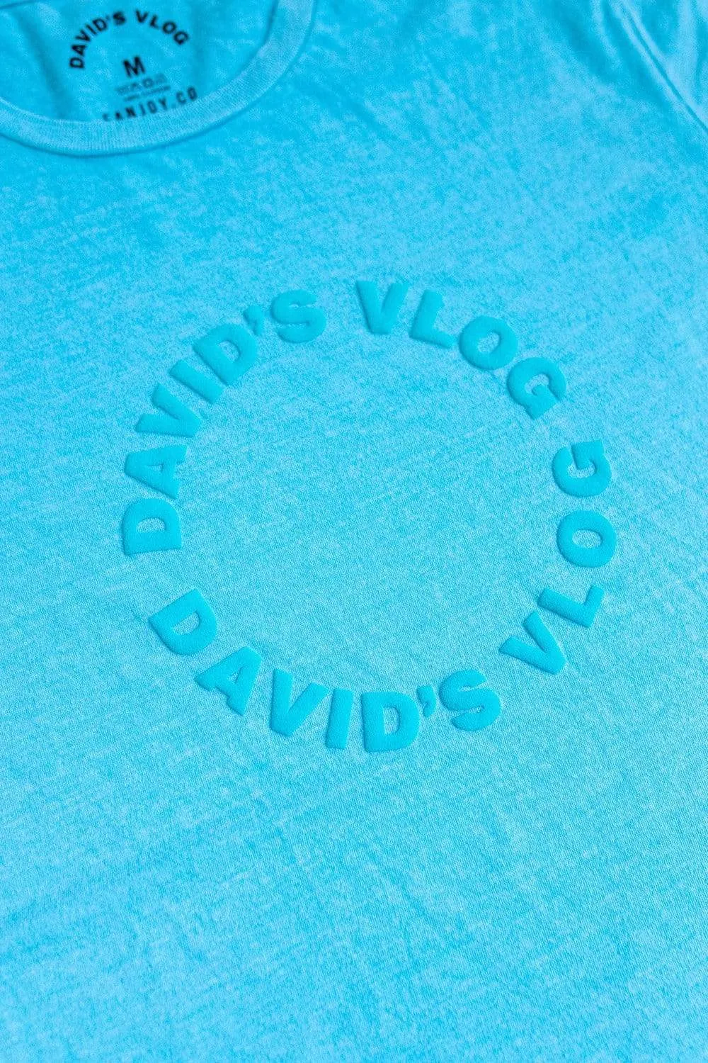 David Dobrik Pigment Blue Shirt