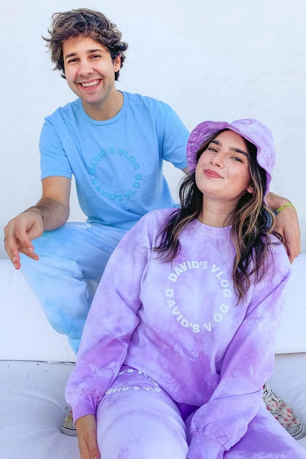 David Dobrik Purple Cloud Crewneck