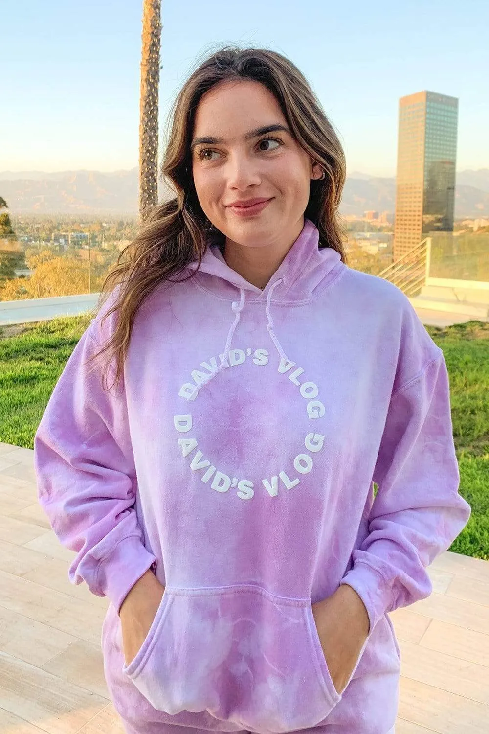 David Dobrik Purple Cloud Hoodie