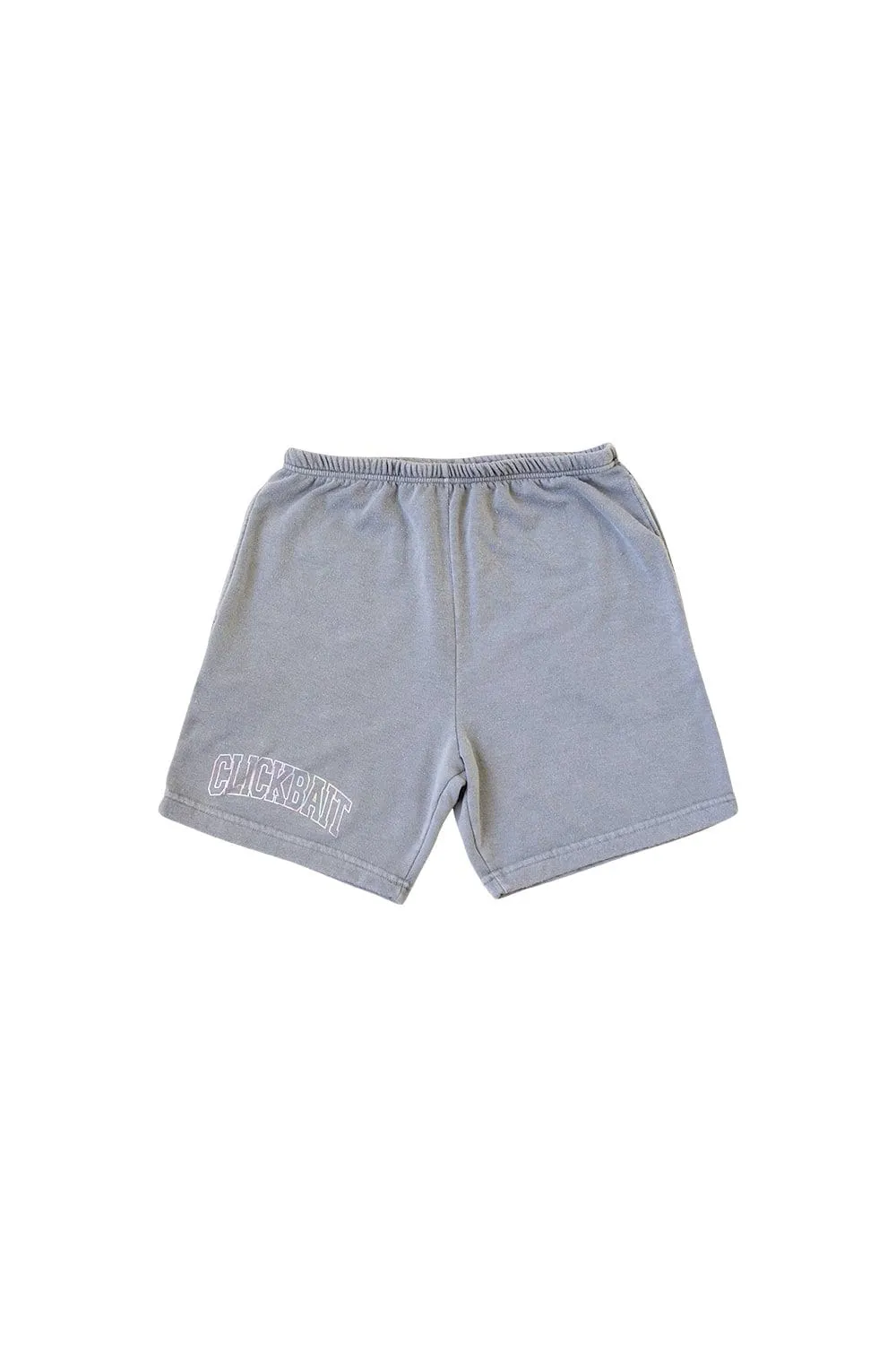 David Dobrik Stone Gray Iridescent Shorts