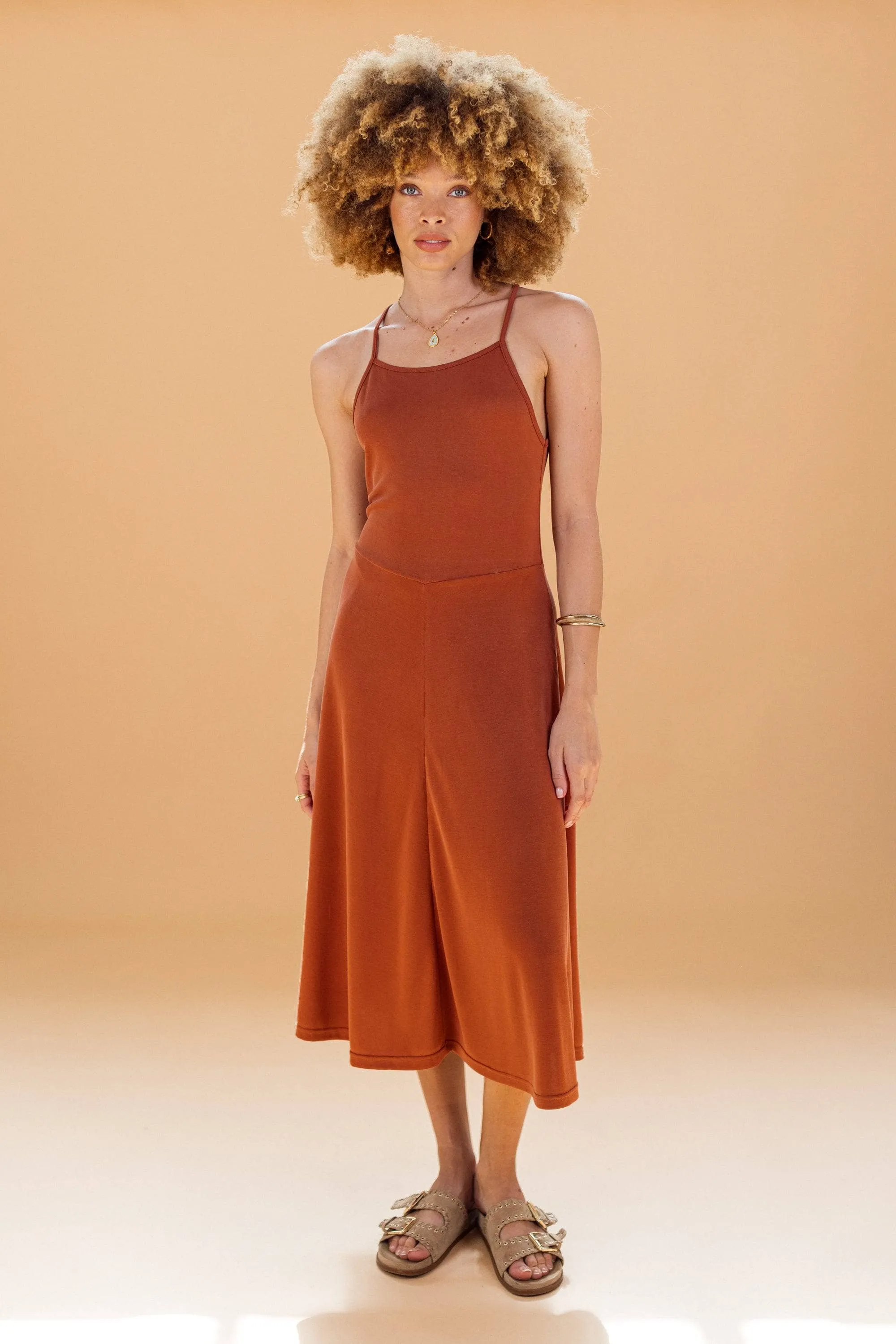 Dress Andie Terracotta