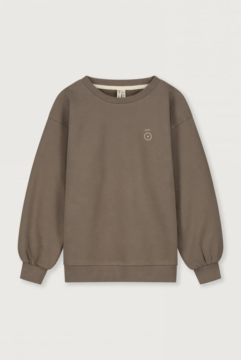 Dropped Shoulder Sweater 10Y logo | Brownie