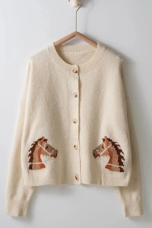 Equestrian Dream Cardigan