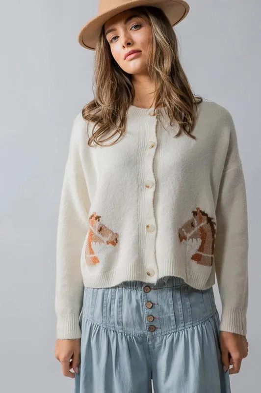 Equestrian Dream Cardigan