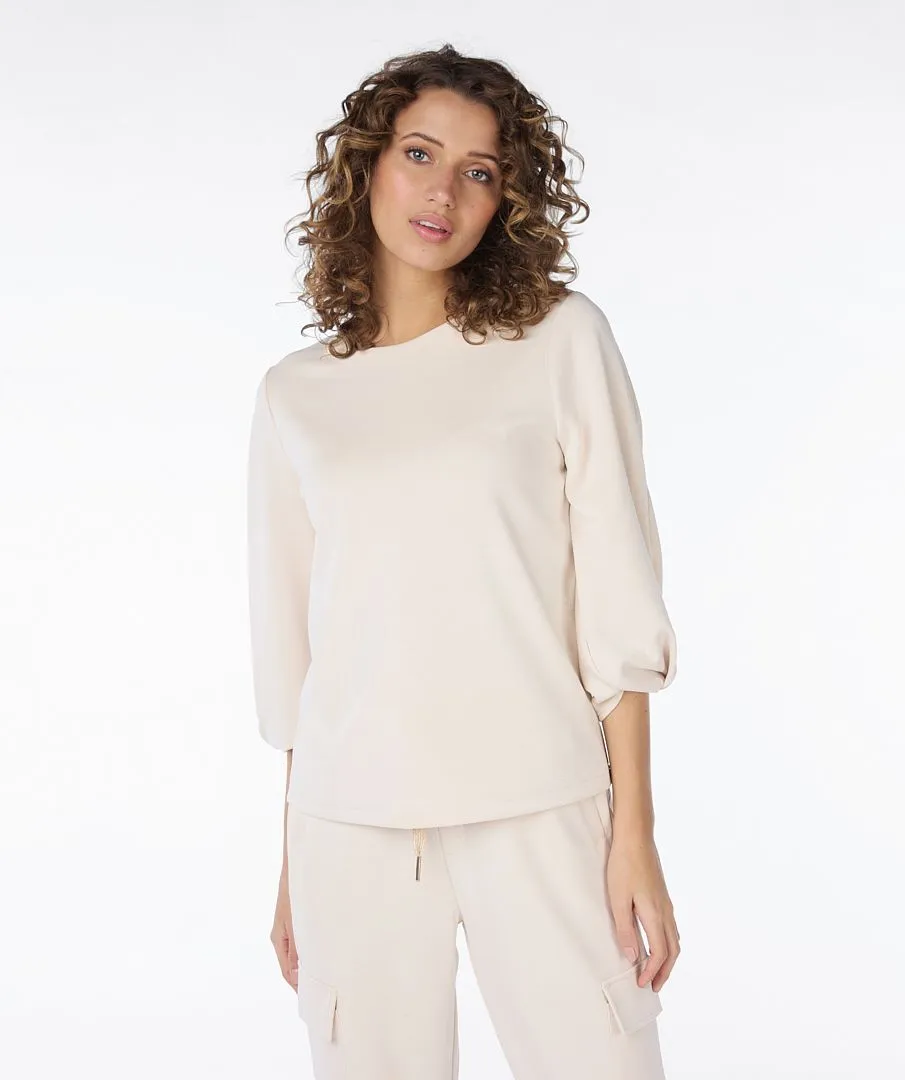 ESQUALO SWEATER TWISTED SLEEVE