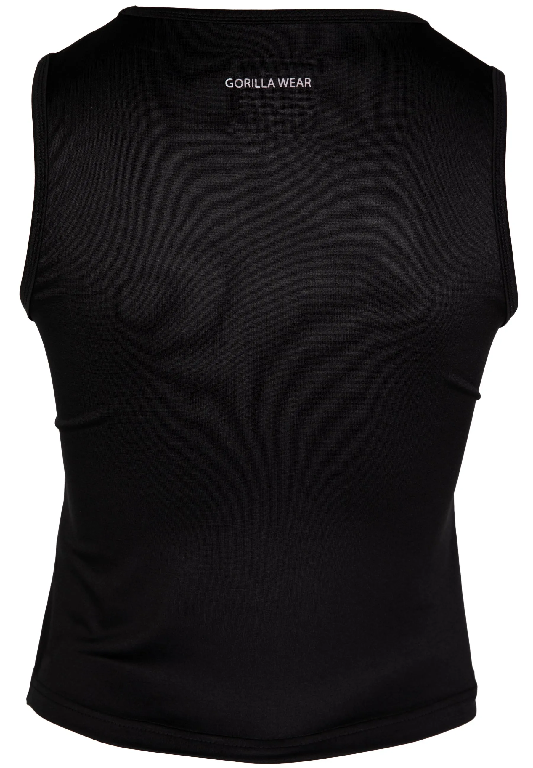 Estelle Twisted Crop Top - Black