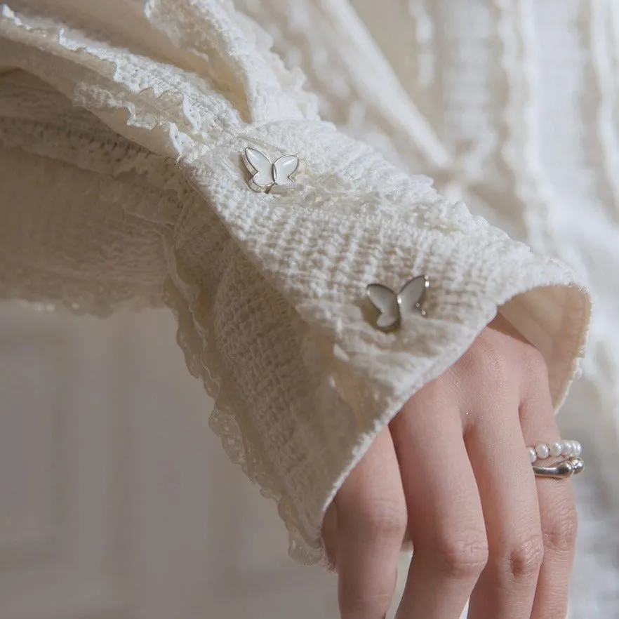 Ethereal Fringe Cardigan Shirt